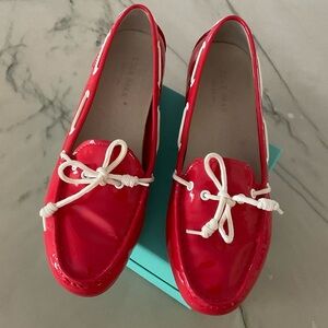 Cole Haan Grand OS Patent Leather Driving Loafer sz 7.5 B